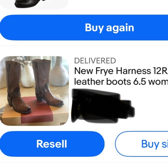 Frye 12r harness boots 6.5 6 1/2 made in usa 150 year brown boho bikercore viral - Picture 7 of 14